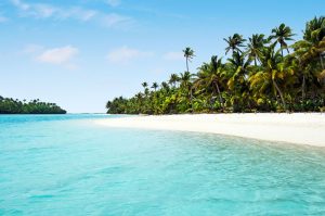 Beach in the Cook Islands